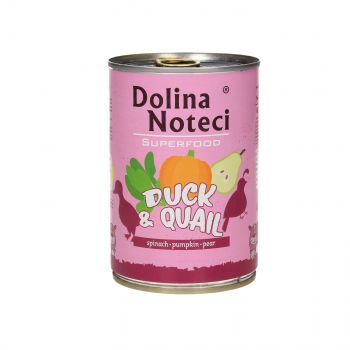 DOLINA NOTECI SUPERFOOD KACZKA I PRZEPIÓRKA 400G