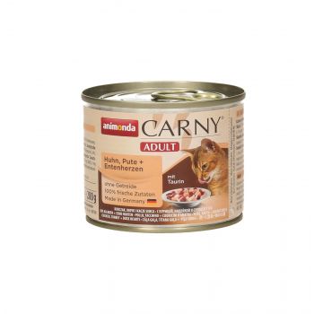 ANIMONDA CARNY PUSZKA 200G KOT KURCZAK/INDYK/SERCA KACZKI 83738