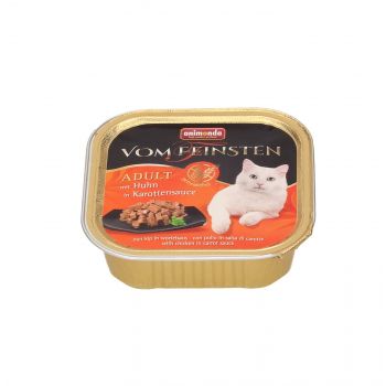 ANIMONDA SZALKA VOM FEIN KOT 100G GRAIN FREE KURCZAK W MARCHEWKOWYM SOSIE 83362