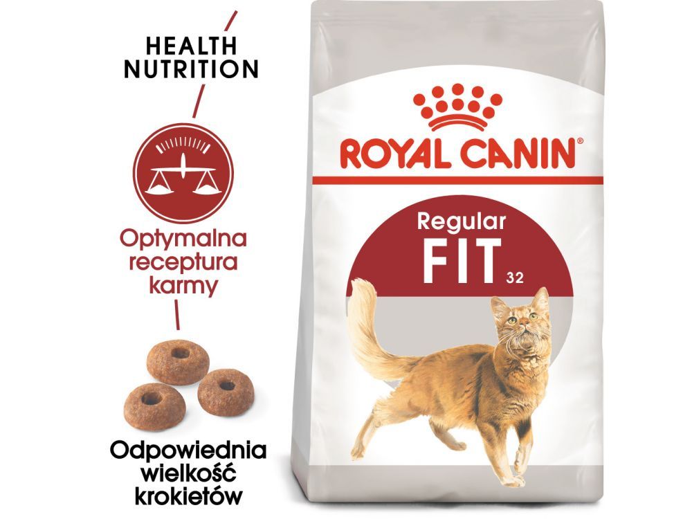 ROYAL CANIN FIT karma sucha dla kotów dorosłych, wspierająca idealną kondycję 2 KG