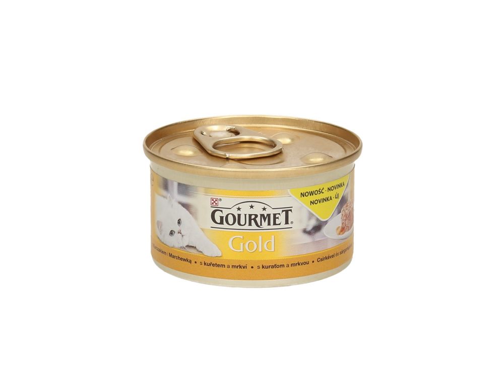 GOURMET GOLD SAVOURY CAKE KURCZAK/MARCHEWKA 85G 12558086