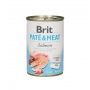 BRIT CARE PUSZKA 400G PIES PATE&MEAT SALMON