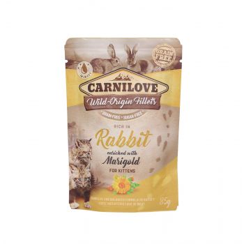 CARNILOVE KOT SASZETKA RABBIT & MARIGOLD 85G