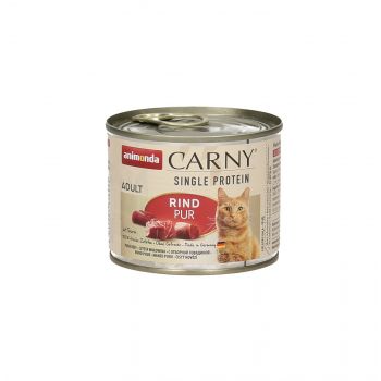ANIMONDA CARNY SINGLE PROTEIN PUSZKA 200G KOT WOŁOWINA 83694