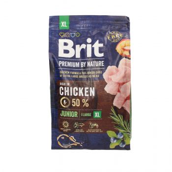 BRIT PREMIUM BY NATURE JUNIOR EXTRA LARGE BREED 3KG