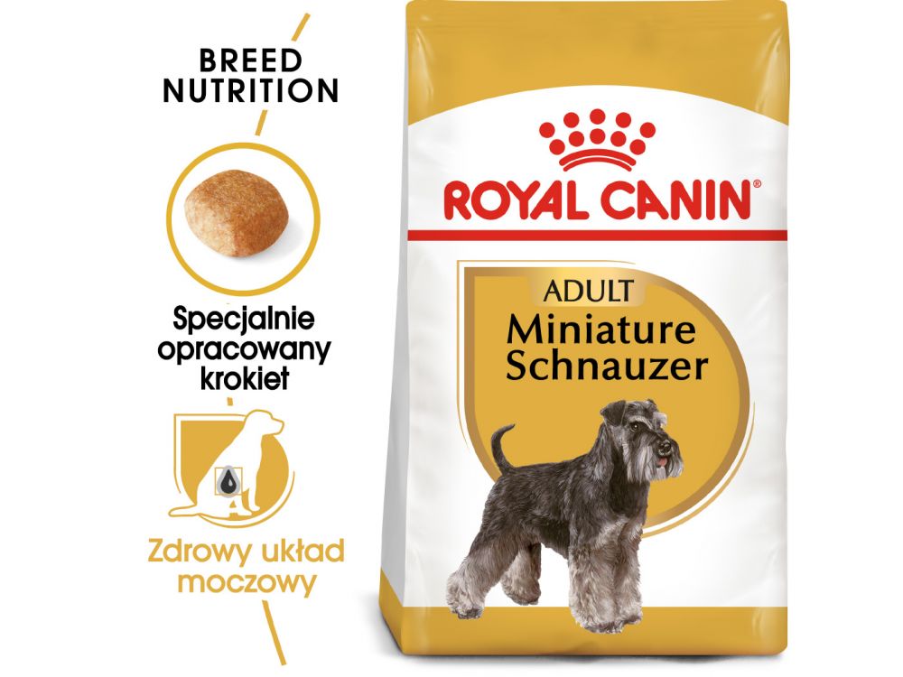ROYAL CANIN Miniature Schnauzer Adult karma sucha dla psów dorosłych rasy schnauzer miniaturowy 7,5 KG