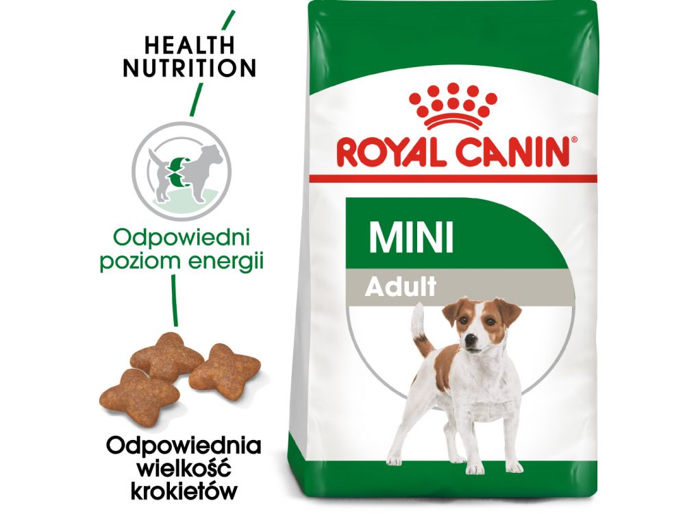 ROYAL CANIN Mini Adult karma sucha dla psów dorosłych, ras małych 0,8 KG