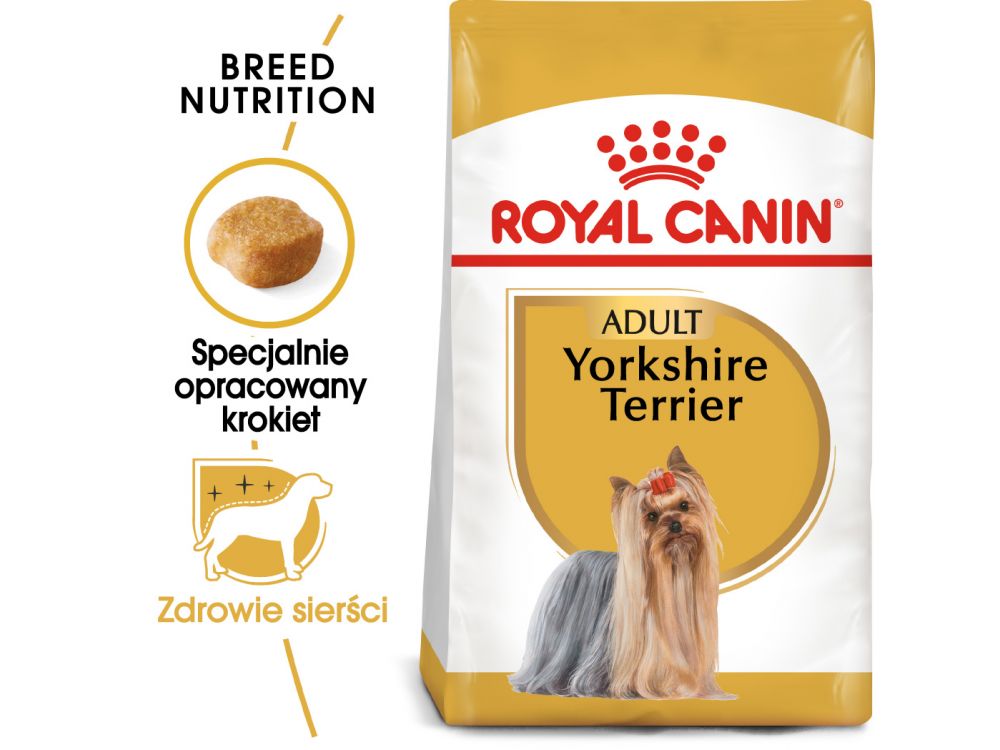 ROYAL CANIN Yorkshire Terrier Adult karma sucha dla psów dorosłych rasy yorkshire terrier 7,5 KG