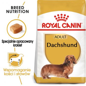 ROYAL CANIN Dachshund karma sucha dla psów dorosłych rasy jamnik 1,5 KG