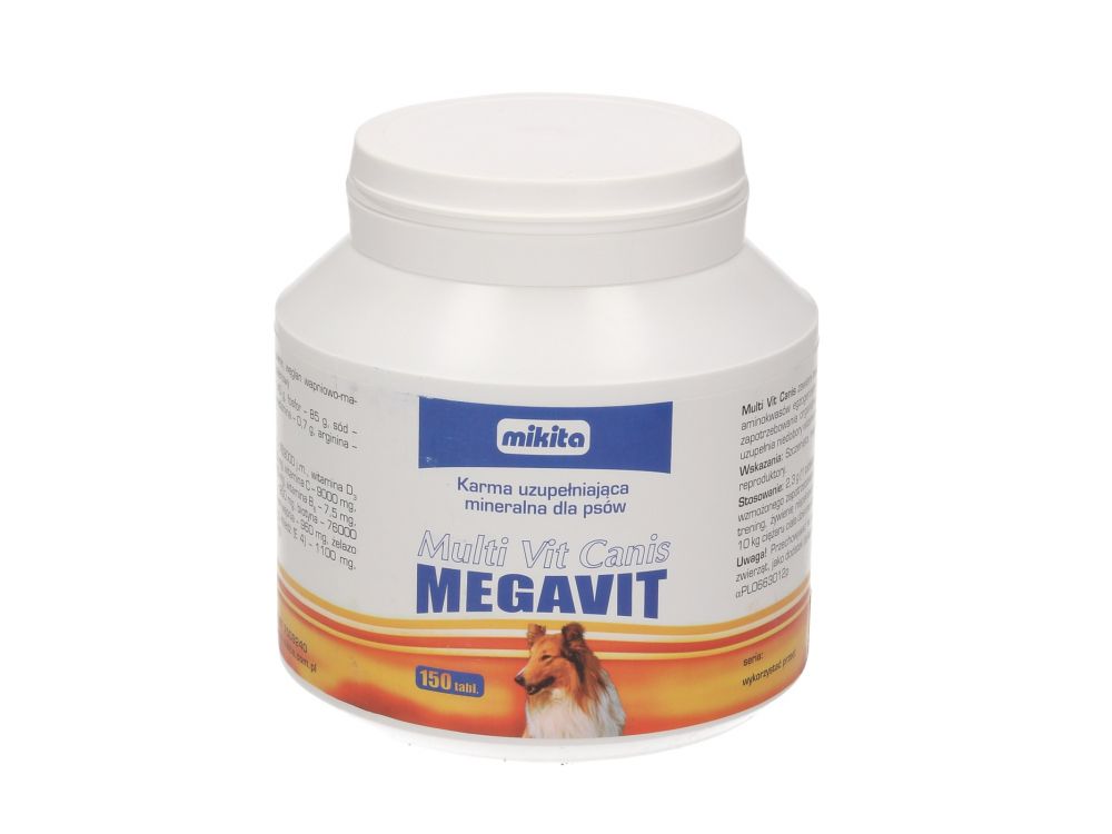 MULTIVIT CANIS MEGAVIT 150 TB