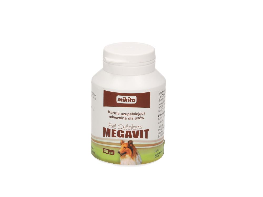 PET-CALCIUM MEGAVIT  50 TB