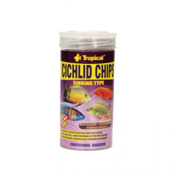 TROPICAL CICHLID CHIPS 250ML   60924