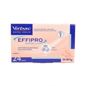 EFFIPRO L 24 X 2,68ML  SPOT-ON  ROZTWÓR DO NAKRAPIANIA