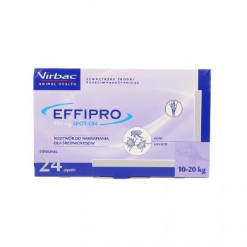 EFFIPRO M 24 X 1,34ML  SPOT-ON  ROZTWÓR DO NAKRAPIANIA