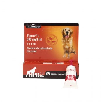 FIPREX SPOT ON-L 20-40 KG 1 SZT.  ROZTWÓR DO NAKRAPIANIA