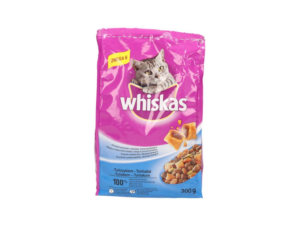 WHISKAS SUCHY TUŃCZYK 300 G