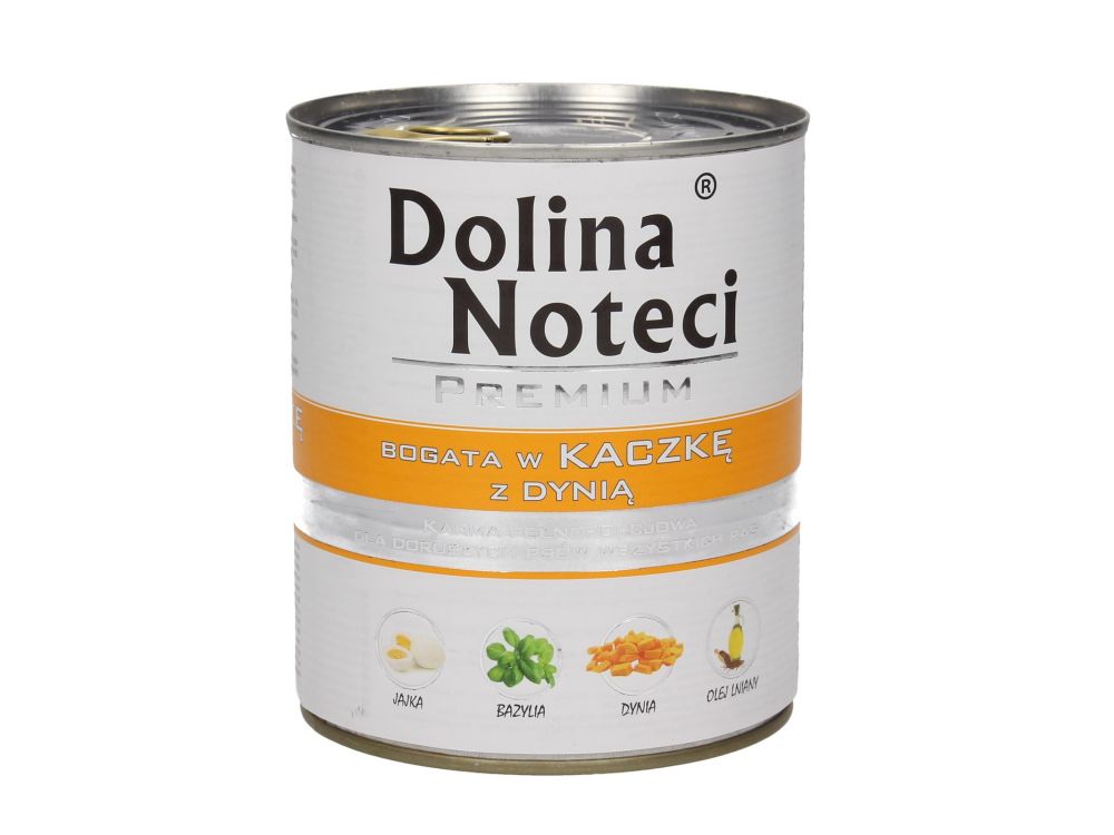 DOLINA NOTECI PREMIUM BOGATA W KACZKĘ Z DYNIĄ 800G