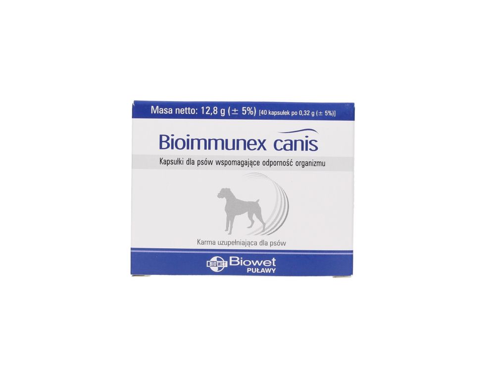 BIOIMMUNEX CANIS 40 KAPSUŁEK