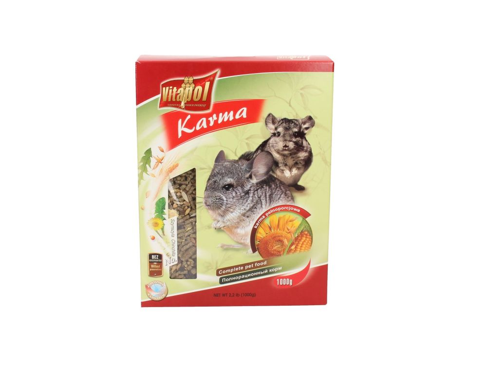 VITAPOL POKARM DLA SZYNSZYLI 1KG 1602