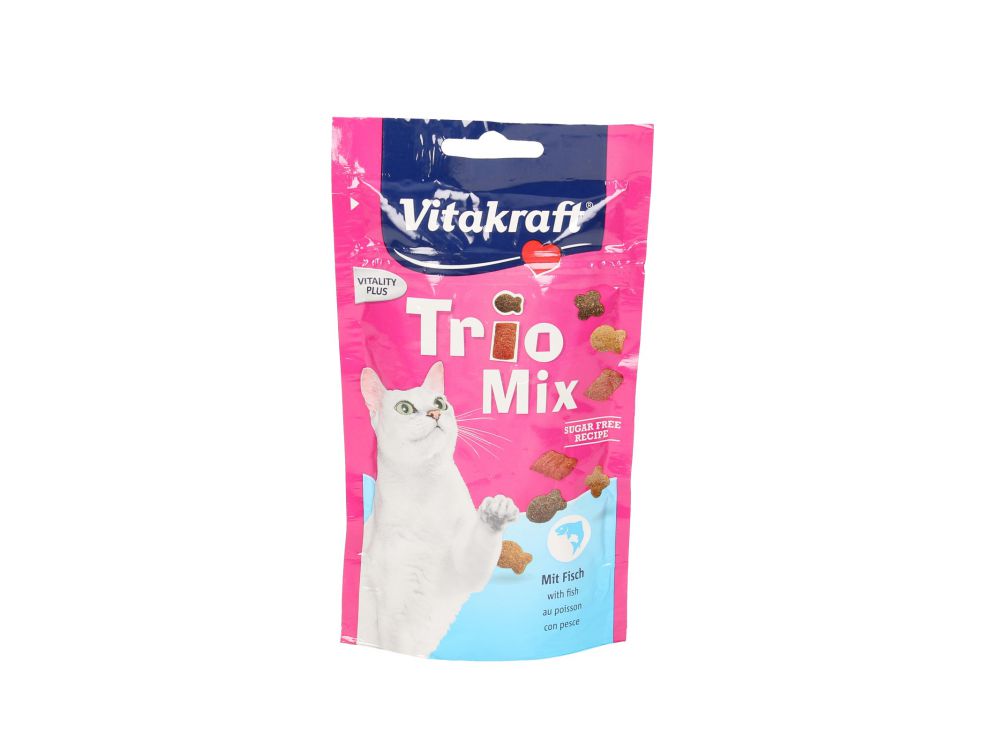 VITAKRAFT PRZYSMAK DLA KOTA TRIO MIX RYBA 60G 28817
