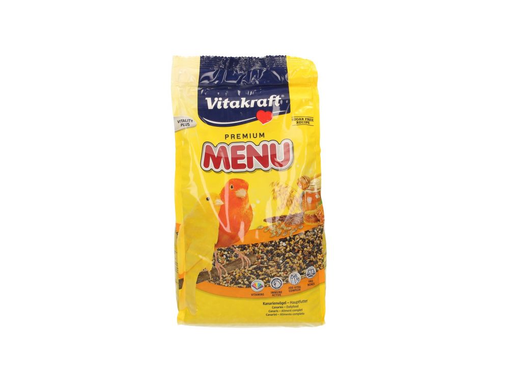 VITAKRAFT MENU VITAL KARMA DLA KANARKA Z MIODEM 1KG 1450