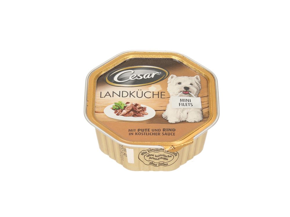 CESAR SZALKA Z INDYKIEM I WOŁOWINĄ W SOSIE 150 G
