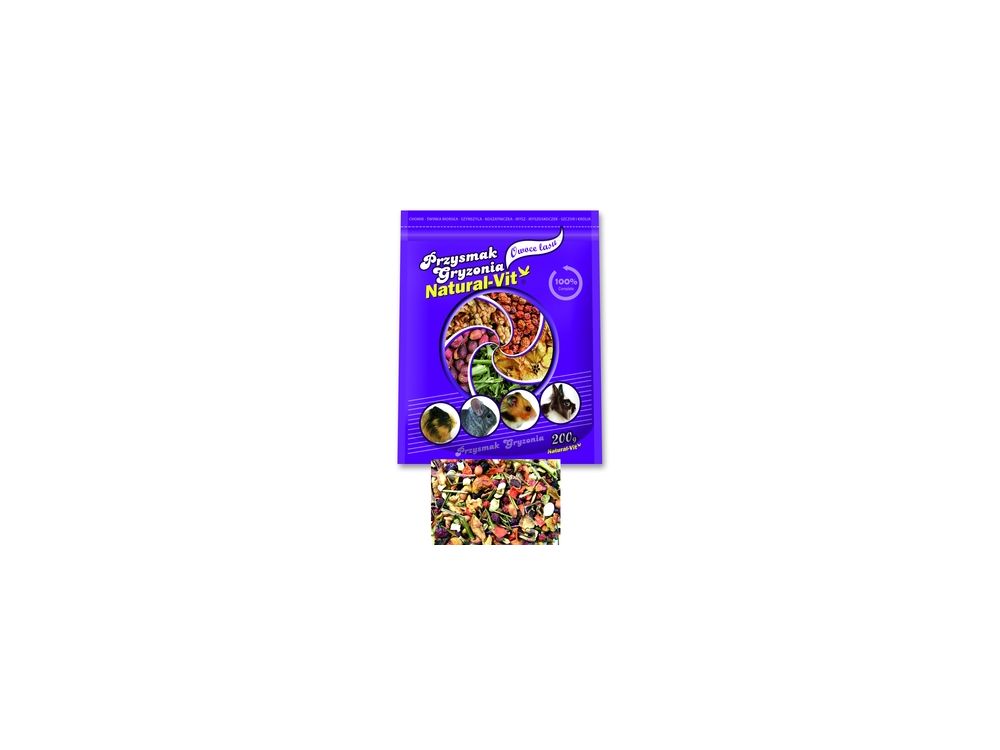 NATURAL-VIT PRZYSMAK OWOCE LASU 200G