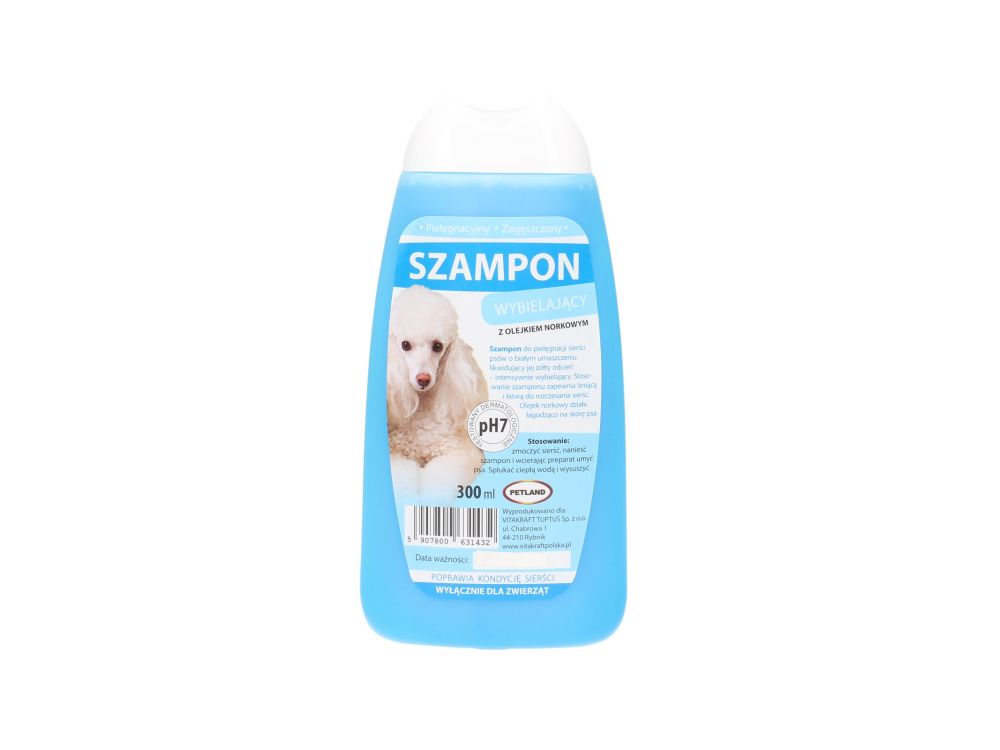 VITAKRAFT SZAMPON Z OLEJKIEM NORKOWYM NIEBIESKI 300ML