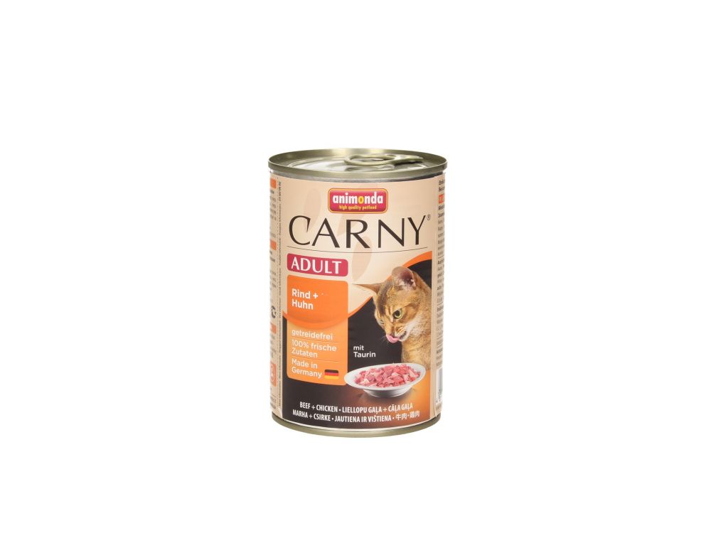 ANIMONDA CARNY PUSZKA 400G KOT WOŁOWINA/KURCZAK 83719