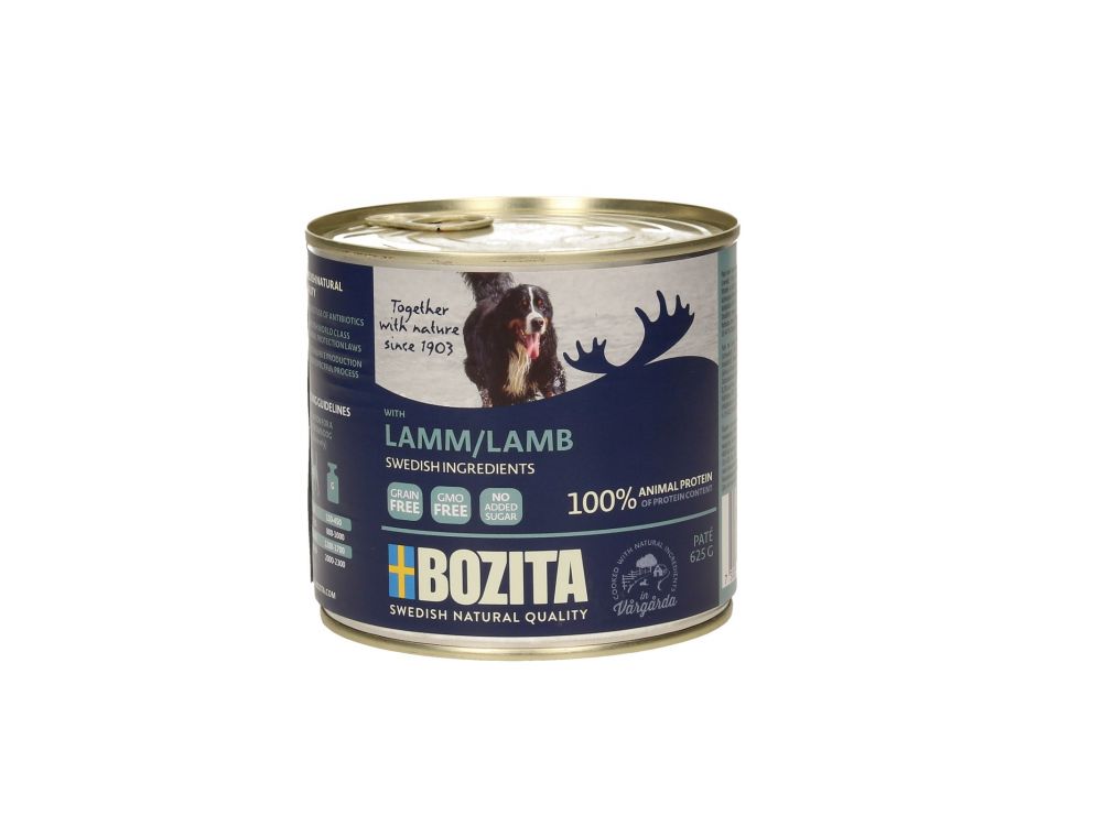 BOZITA PUSZKA DLA PSA 625G Z JAGNIĘCINĄ 5162