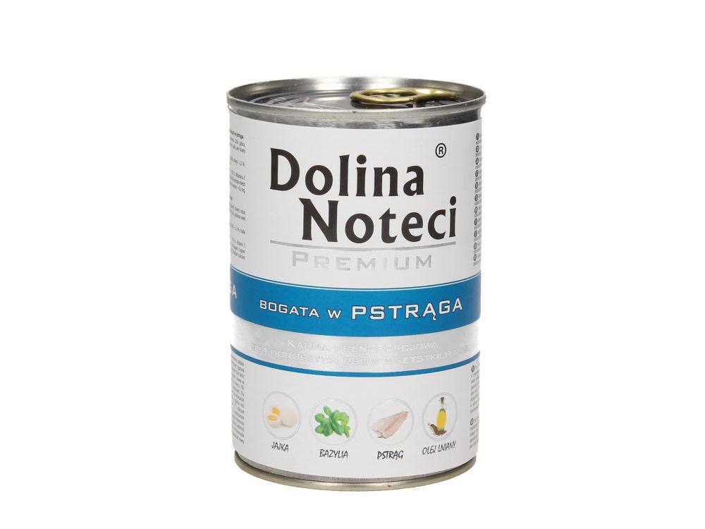 DOLINA NOTECI PREMIUM BOGATA W PSTRĄGA 400G