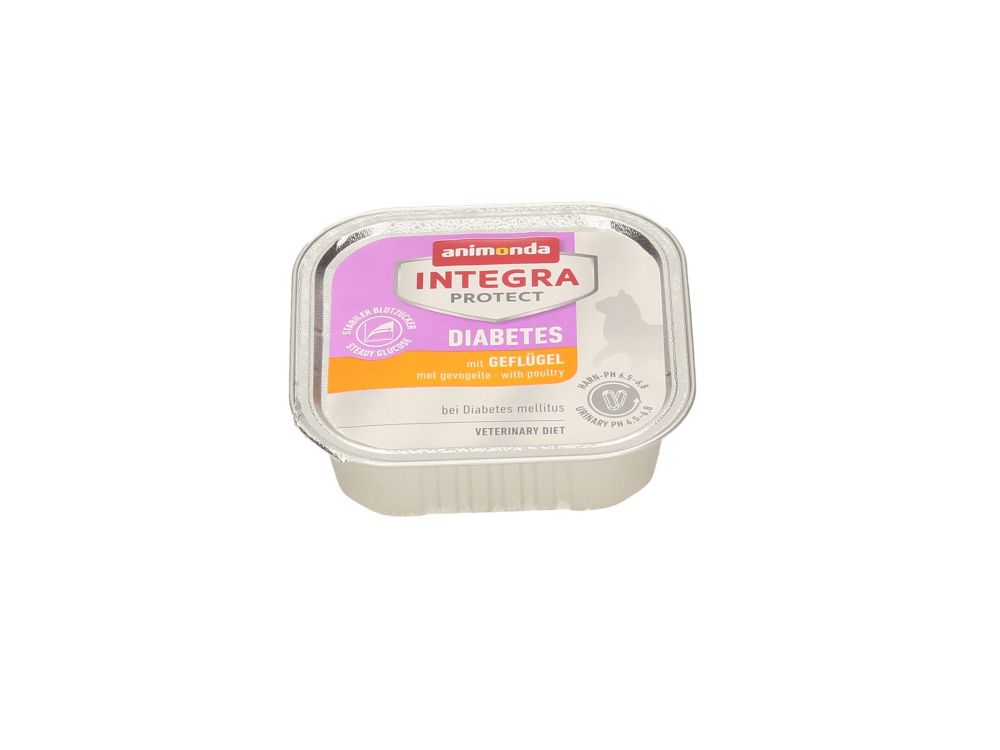 ANIMONDA INTEGRA PROTECT DIABETES SZALKA DLA KOTA 100G DRÓB 86837