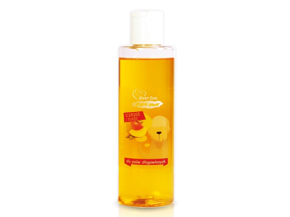 OVER ZOO SZAMPON Z MANGO DLA PSÓW DŁUGOWŁOSYCH 200 ML