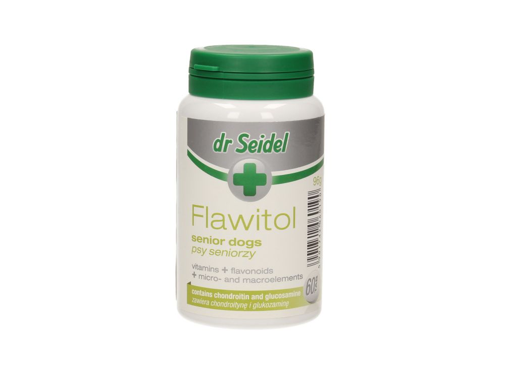 FLAWITOL DLA PSÓW SENIORÓW Z GLUK. I CHONDR. 60 TAB.