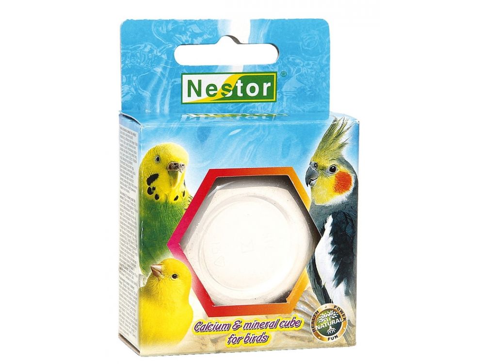 NESTOR KOSTKA WAPIENNO-MINERALNA DLA PTAKÓW 1 SZT. 032/OPW