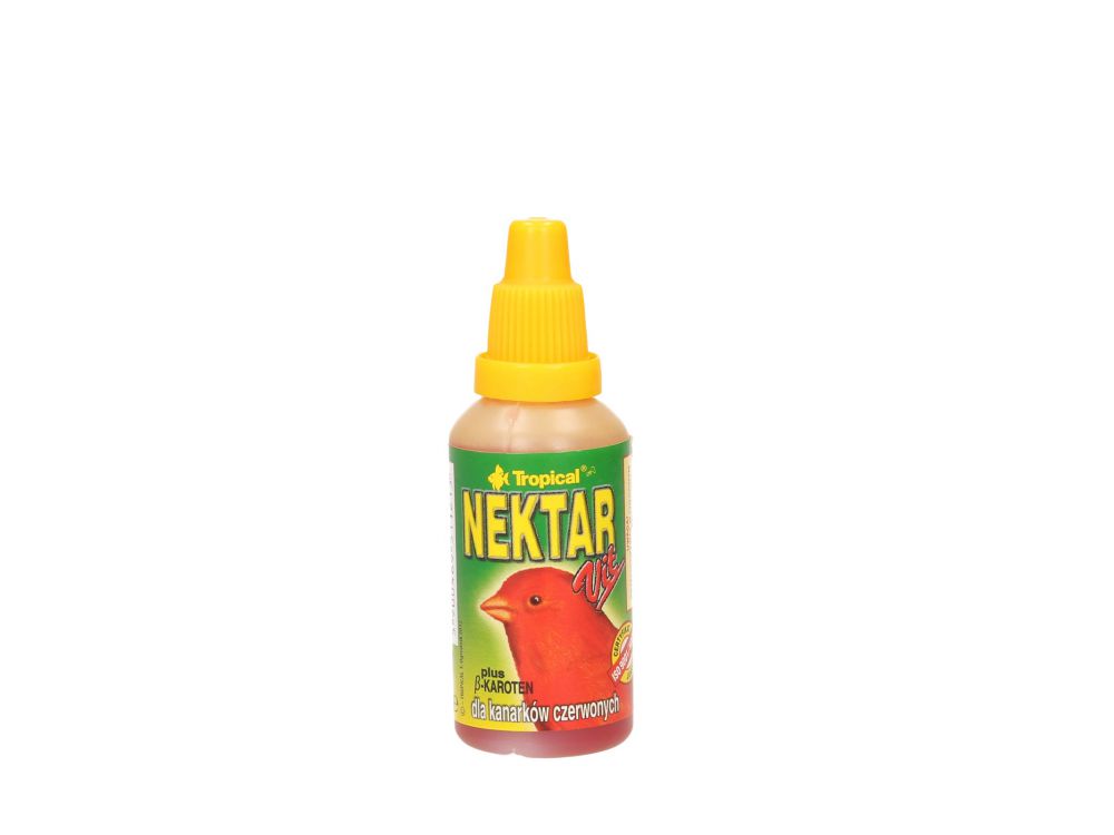 TROPICAL NEKTAR-VIT WITAMINY DLA KANARKÓW CZERWONYCH 30ML  51121
