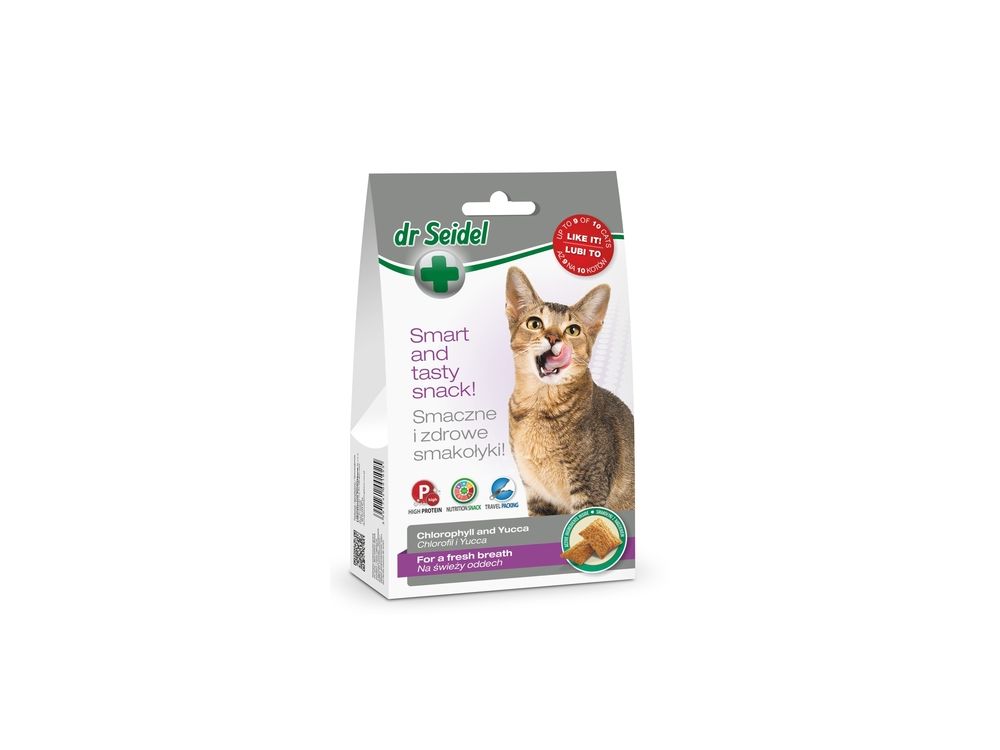 SMAKOŁYKI DR SEIDLA DLA KOTÓW NA ŚWIEŻY ODDECH 50 G