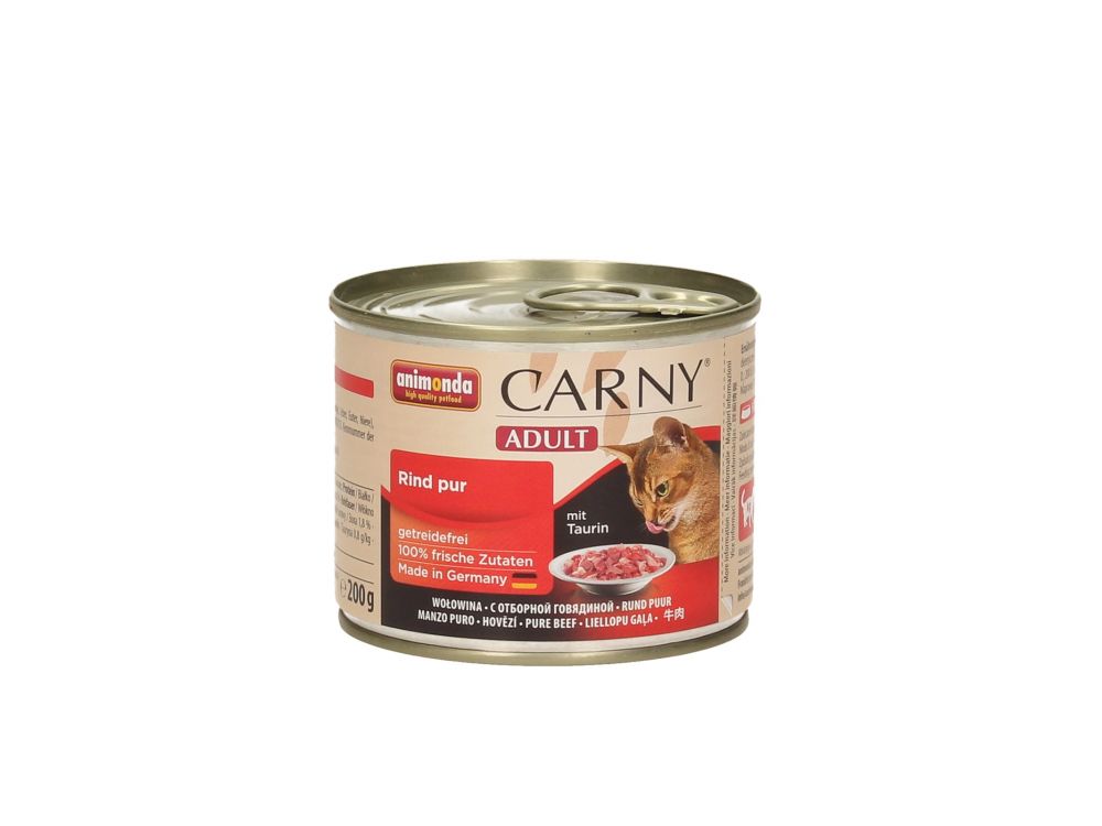 ANIMONDA CARNY PUSZKA 200G KOT WOŁOWINA 83707