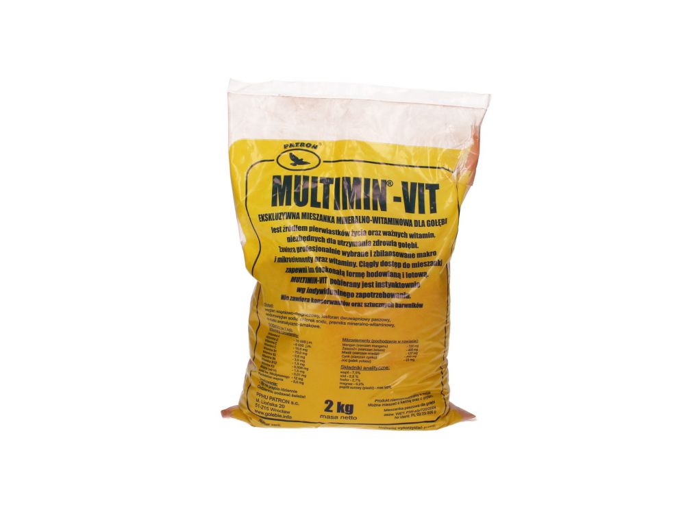 PATRON MULTIMIN Z WITAMINAMI 2 KG (MIN.+VITAMINY)