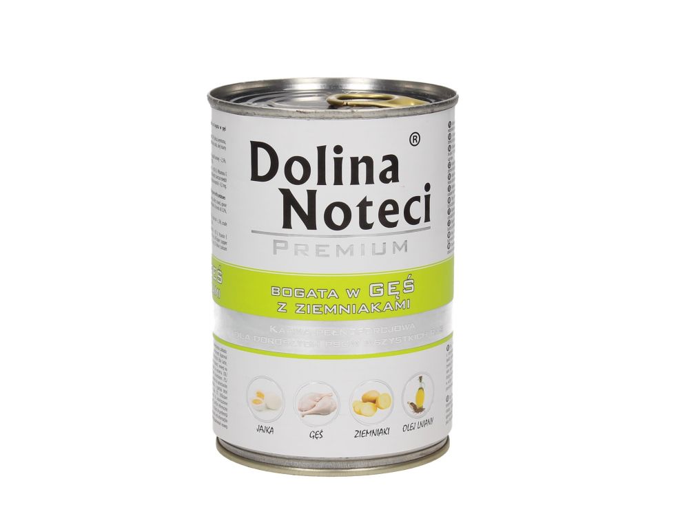 DOLINA NOTECI PREMIUM BOGATA W GĘŚ Z ZIEMNIAKAMI 400G