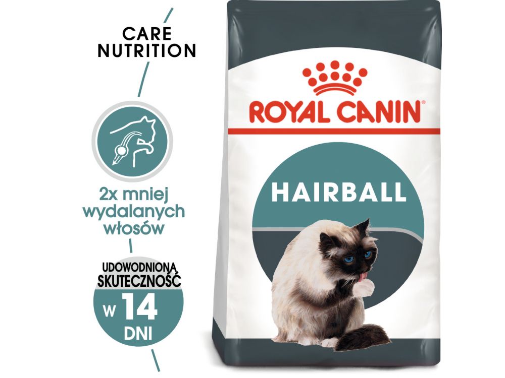 ROYAL CANIN Hairball Care karma sucha dla kotów dorosłych, eliminacja kul włosowych 10 KG