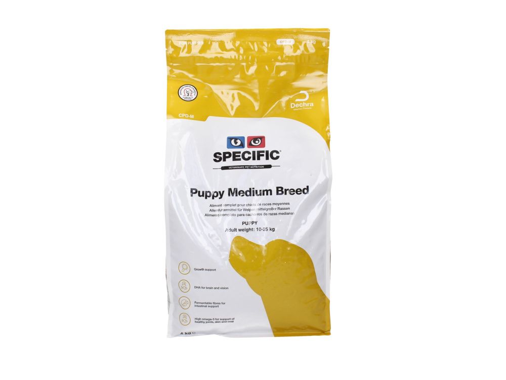 SPECIFIC CPD-M PUPPY MEDIUM BREED 4KG