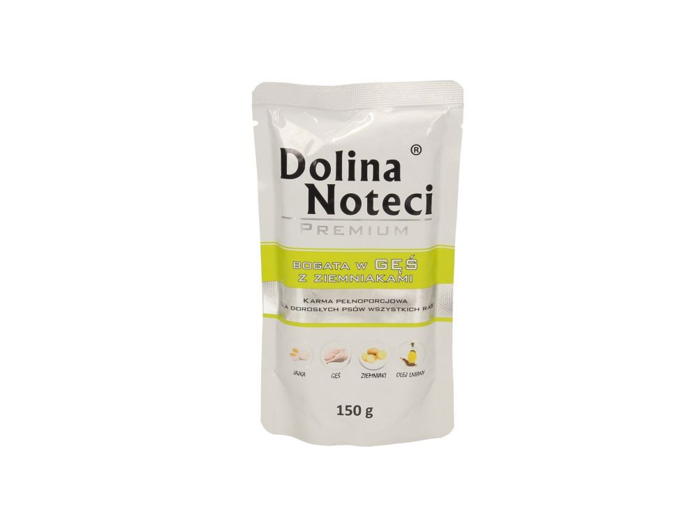 DOLINA NOTECI PREMIUM BOGATA W GĘŚ Z ZIEMNIAKAMI SASZETKA 150G