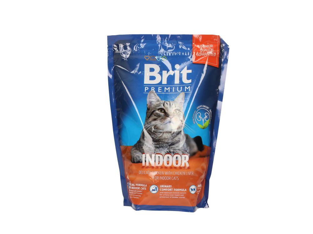 BRIT CAT PREMIUM BY NATURE ADULT INDOOR KURCZAK 800 G