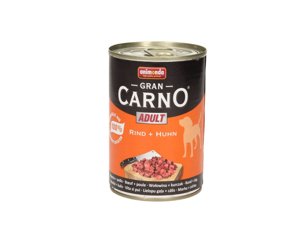 ANIMONDA GRANCARNO PUSZKA 400G WOŁOWINA/KURCZAK 82732
