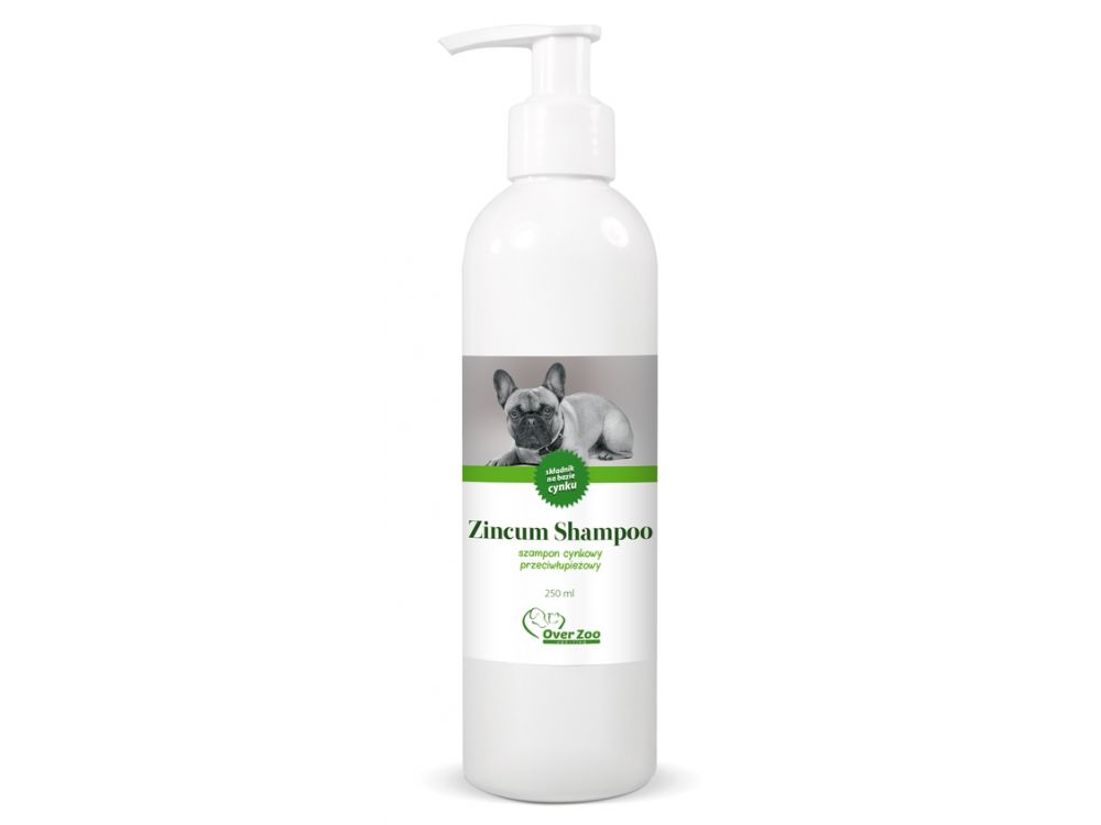 OVER VET ZINCUM SHAMPOO 250 ML PRZECIWŁUPIEŻOWY Z CYNKIEM