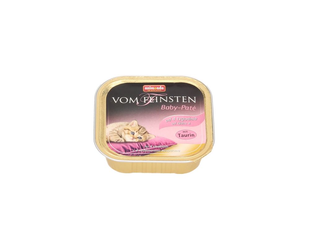 ANIMONDA SZALKA VOM FEIN KOT 100G KITTEN BABY PATE PASTA MIĘSNA 83436