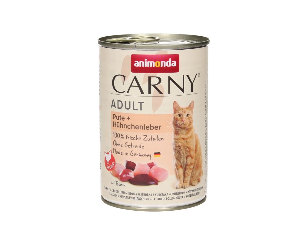 ANIMONDA CARNY PUSZKA 400G KOT INDYK/WĄTRÓBKA 83824