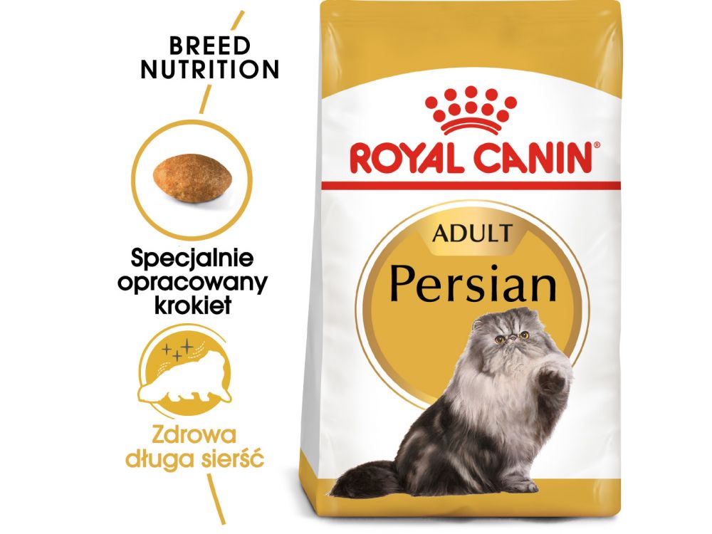 ROYAL CANIN PERSIAN ADULT KARMA SUCHA DLA KOTÓW DOROSŁYCH RASY PERSKIEJ 10 KG