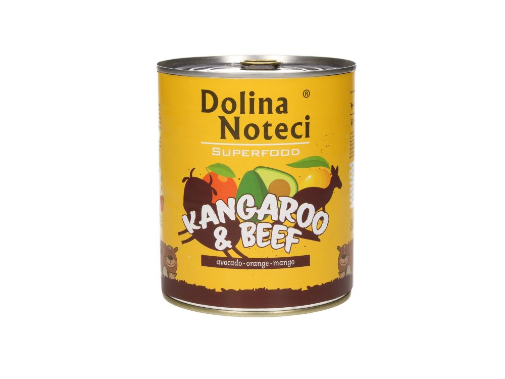 DOLINA NOTECI SUPERFOOD KANGUR I WOŁOWINA 800G